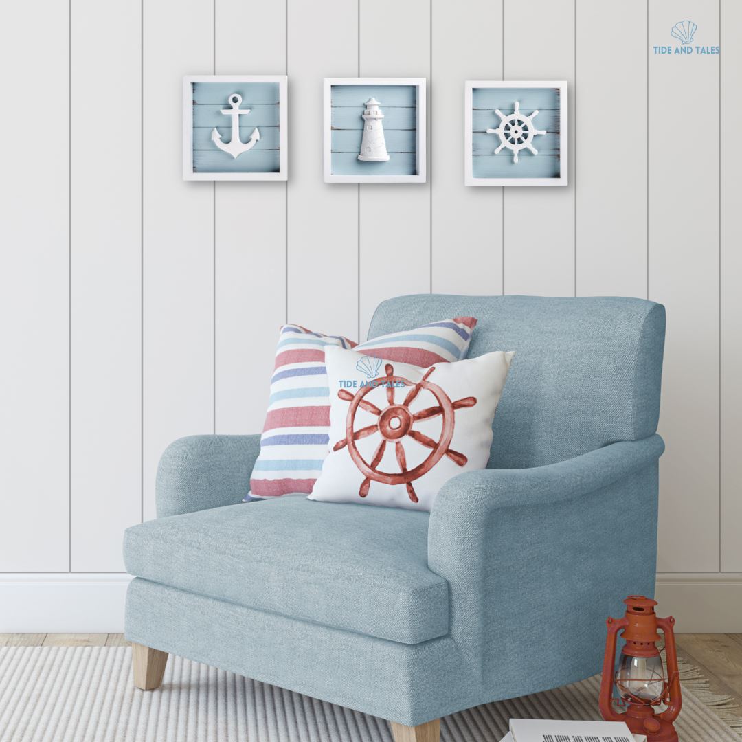 Nautical Wall Decoration Set TIDE AND TALES