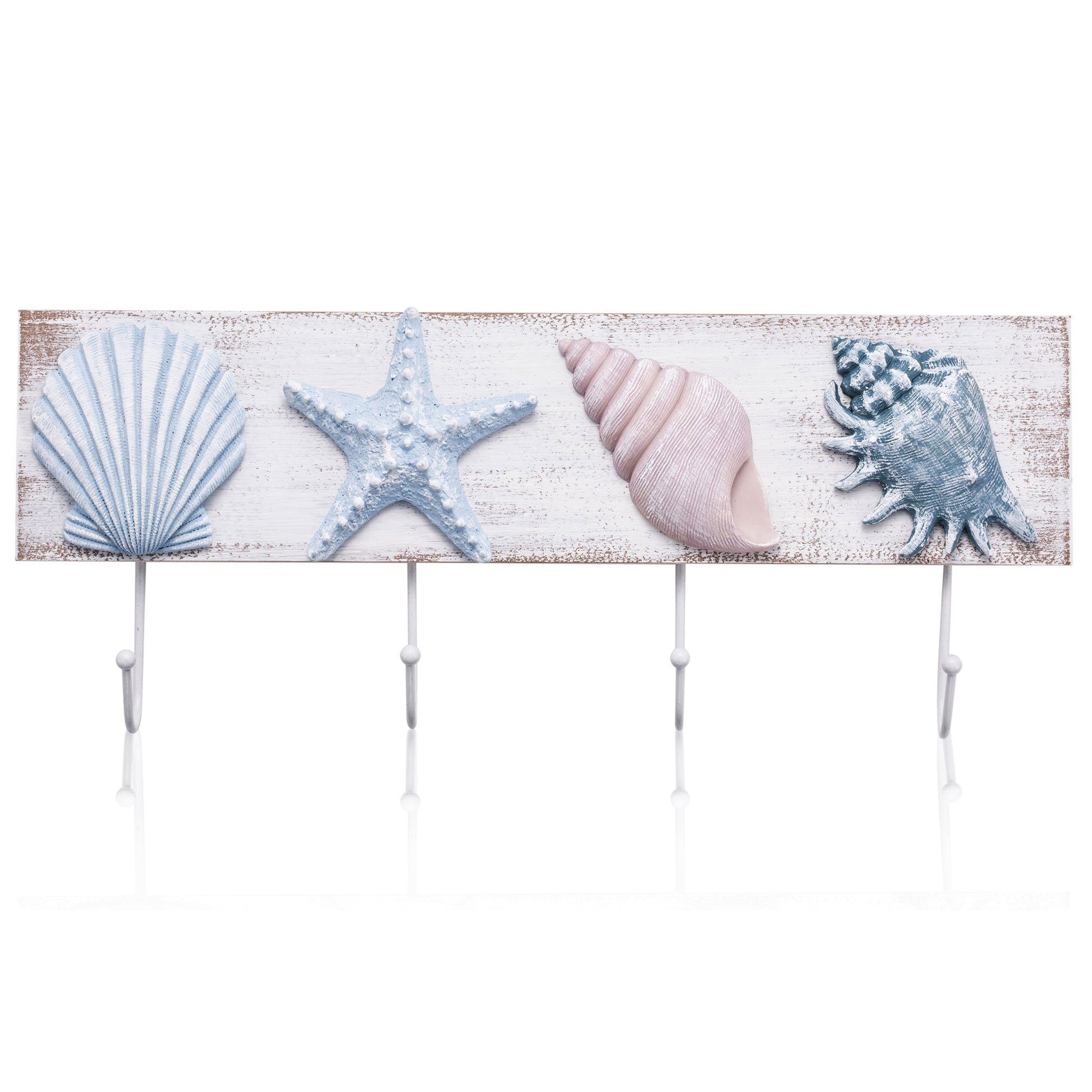 Seashell Wall Rack TIDE AND TALES