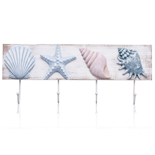 Seashell Wall Rack TIDE AND TALES